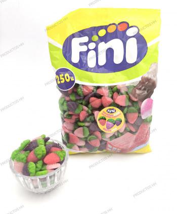 GOMAS FINI MIX FRESAS ACIDAS BRILLO 250 Uds