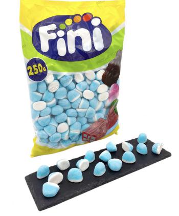 GOMAS FINI BESO AZUL AZUCAR 250 Uds