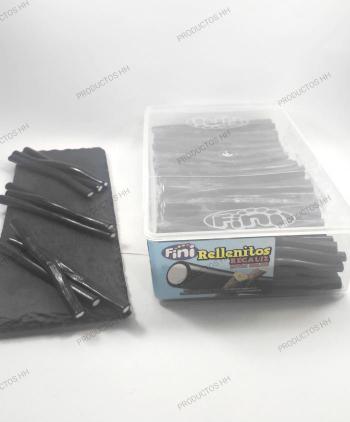 REGALIZ FINI RELLENO NEGRO REGALIZ BRILLO 200 Uds