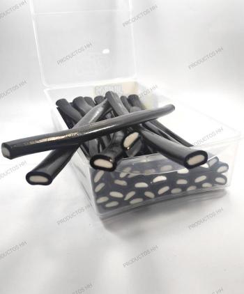 REGALIZ FINI JUMBO NEGRO REGALIZ BRILLO 30 Uds