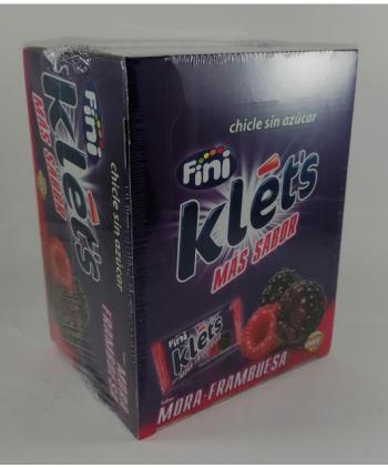KLET´S MORA FRAMBUESA SIN AZUCAR FINI 200 UD