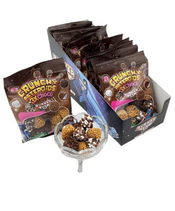 GOMAS BURMAR CRUNCHY ASTEROIDES 3 X CHOCO 100 grs 1 Uds