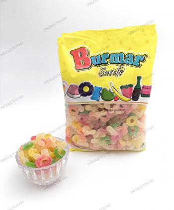 GOMAS BURMAR CHUPETAS SURTIDAS AZUCAR 250 Uds