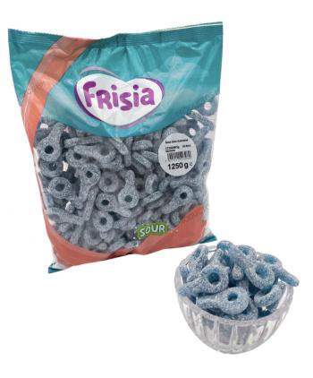 CHUPETES ACIDOS AZULES FRISIA 1,25 Kg 125 Uds