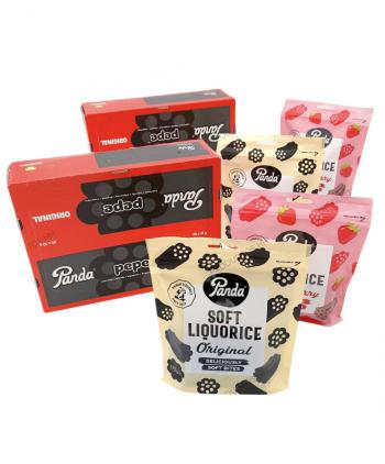 LOTE 2 PANDA PEPE + 4 BOLSAS SOFT FRESH 170 grs