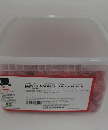 LLAVES ACIDAS FRESA TARRO 1,570 KG 290 UD