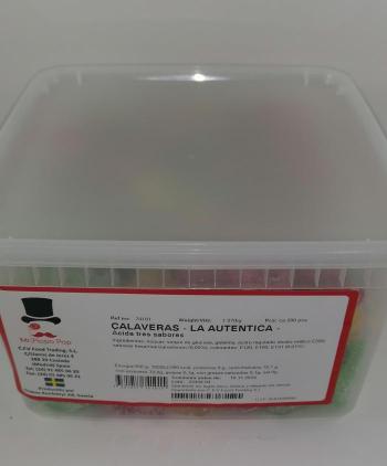 CALAVERAS ACIDAS 3 SABORES TARRO 290 UD