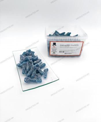 LLAVES ACIDAS AZUL PINTALENGUAS TARRO 1,57 Kg 290 Uds