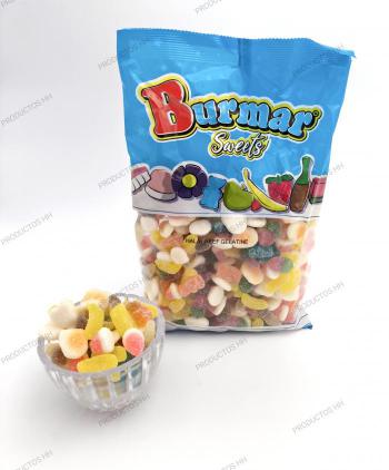 GOMAS BURMAR MINI MIX ACIDO AZUCAR 1 Kg