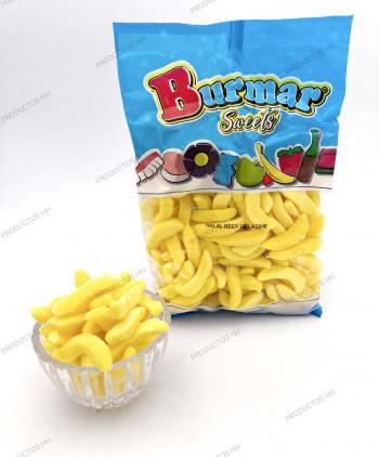 GOMAS BURMAR BANANAS AMARILLAS AZUCAR 1 Kg