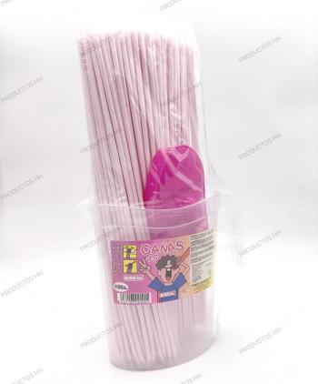 CAÑAS JARRA ROSA SIDRAL 160 Uds