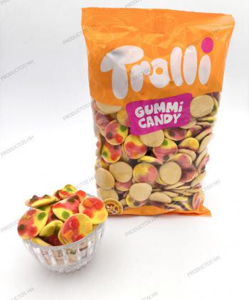 GOMAS TROLLI MINI CANDY PIZZA BRILLO 1 Kg