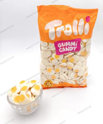 GOMAS TROLLI HUEVO FRITO BRILLO 1 Kg