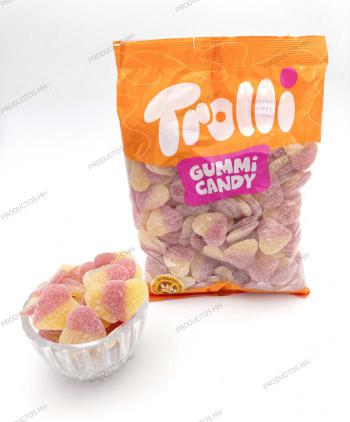 GOMAS TROLLI CORAZON MELOCOTON AZUCAR 1 Kg