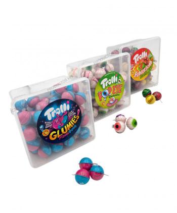 LOTE 3D FRUIT MIX - GLUMIES - POP EYE - TROLLI 60 Uds