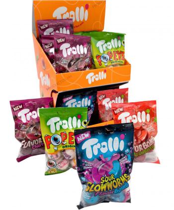 LOTE 3D EYE CHERRY STRAW GLOW TROLLI 75 grs 20+2 Uds