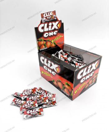 CLIX FRESA SIN AZUCAR 200 Uds