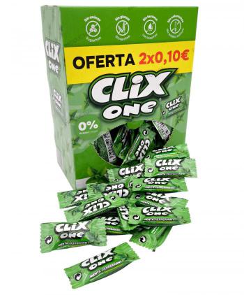 CLIX MENTA SIN AZUCAR 150 Uds