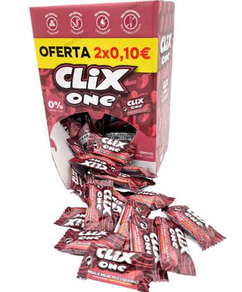 CLIX REGALIZ ROJO SIN AZUCAR 150 Uds