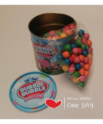 DUBBLE BUBBLE BOLAS CHICLE CUBO LATA 2 KG