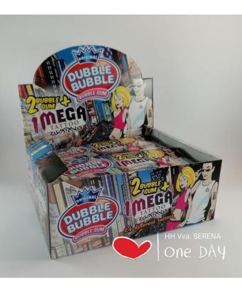 DUBBLE BUBBLE MEGA TATTOO 24 Uds
