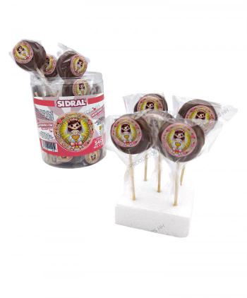 PIRULETA CHOCO COMUNION NIÑA SIDRAL 30 Uds