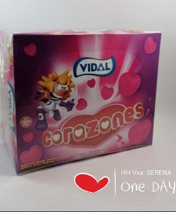 CORAZONES VIDAL 75 Uds