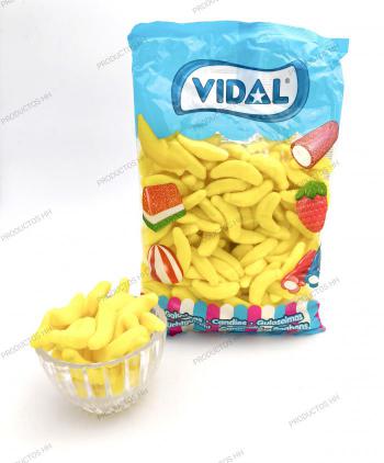 GOMAS VIDAL BANANAS AZUCAR 1 KG