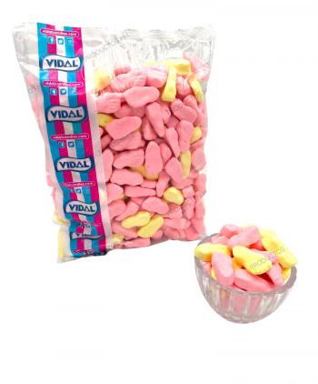 GOMAS VIDAL PIES BATIDOS BRILLO 250 Uds
