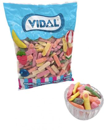GOMAS VIDAL PICA DEDOS SURTIDOS AZUCAR 250 Uds