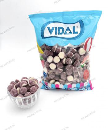 GOMAS VIDAL BESOS MORA-NATA AZUCAR 250 Uds