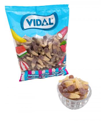 GOMAS VIDAL BOTELLAS COLA AZUCAR 250 Uds