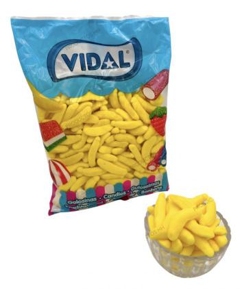 GOMAS VIDAL PLATANOS AZUCAR 250 Uds