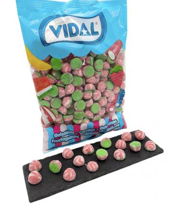GOMAS VIDAL BESOS TWIST SANDIA AZUCAR 250 Uds
