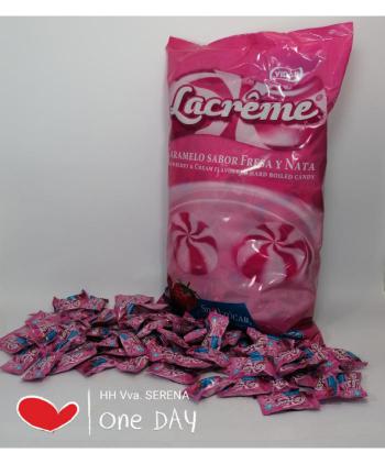 LACREME FRESA NATA SIN AZUCAR 300 Uds 1 Kg