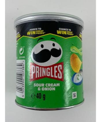 PRINGLES SOUR CREAM & ONION 40 GR PEQUEÑA 1 UD