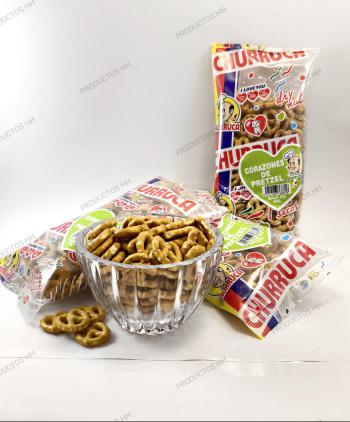 PRETZEL CORAZON MINI 80 grs 12 Uds