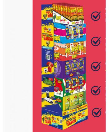 LOTE JUMPERS FAMILIAR PROMOCION MUNDIAL 5+1 Cajas