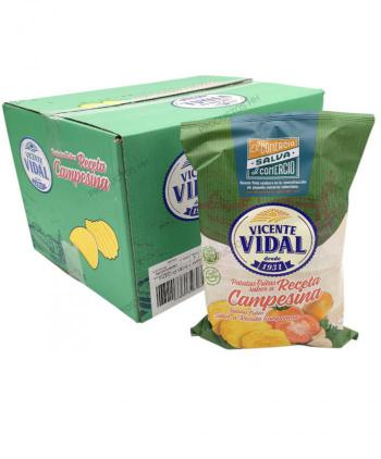 PATATAS CAMPESINAS 125 grs 9 Uds VICENTE VIDAL