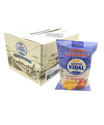 PATATAS PAPRIKA 125 grs 9 Uds VICENTE VIDAL