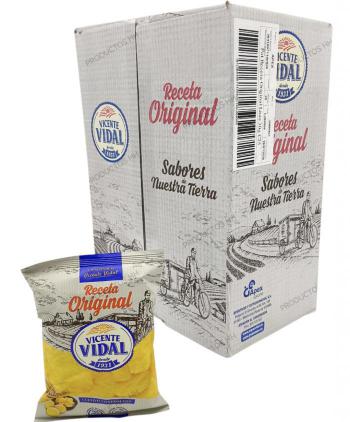 PATATAS RECETA ORIGINAL LISA 30 grs 25 Uds VICENTE VIDAL