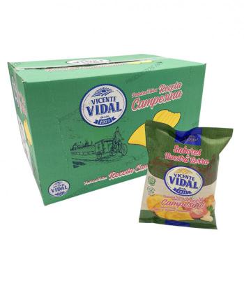 PATATAS CAMPESINA 30 grs 25 Uds VICENTE VIDAL