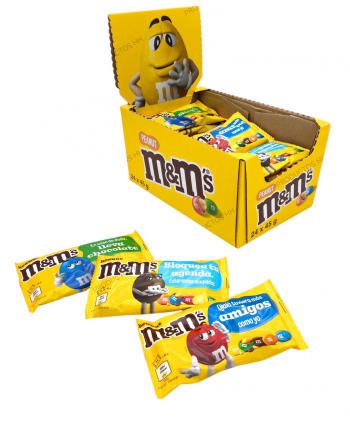 M&M PEANUT 45 grs 24 Uds