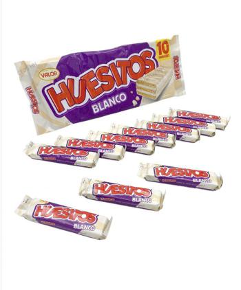 HUESITOS BLANCO PACK 10 Uds x 20 grs