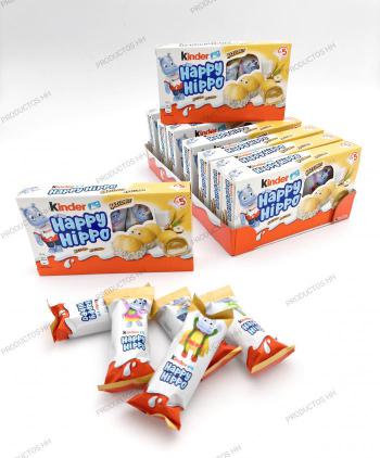 KINDER HAPPY HIPPO BLANCO HAZELNUT T5 10 Uds