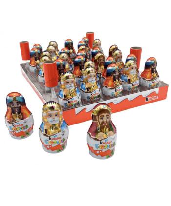 KINDER FIGURAS REYES CHOCO 36 grs 1 Uds (caja 31 Uds)