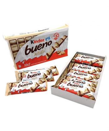 KINDER BUENO WHITE 10 Uds