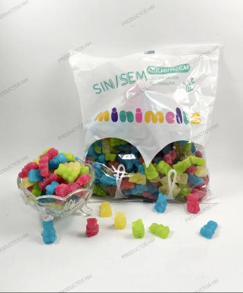 GOMINOLAS MINIMELIS SIN AZUCAR OSITO REBOZADO 1 Kg
