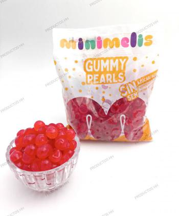 GOMINOLAS MINIMELIS S/A PERLA BRILLO ROJAS 1 Kg