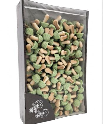 GALLETAS SETAS CHOCOLATE PISTACHO 1 Kg